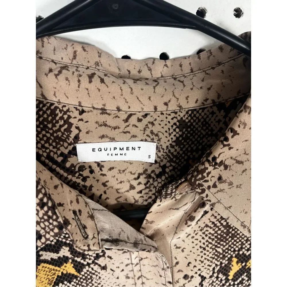 Equipment Femme silk blouse - Picture 4 of 5
